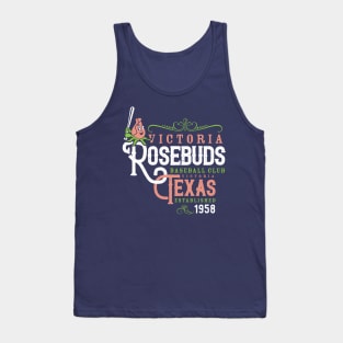 Victoria Rosebuds Baseball Tank Top